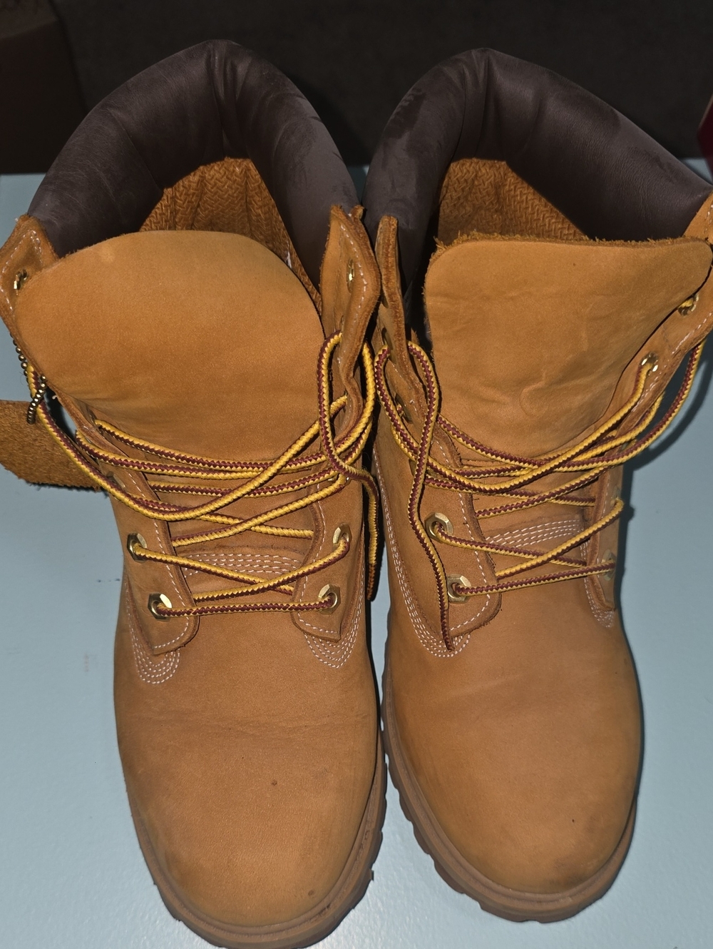 Timberland Wheat Brown Kids' Lace-Up Boots